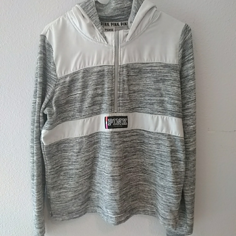 Women's medium PINK hooded sweatshirt